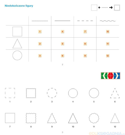 PUS Namyślanki wzrokowe dla sześciolatków ćwiczenia percepcji wzrokowej dla najmłodszych