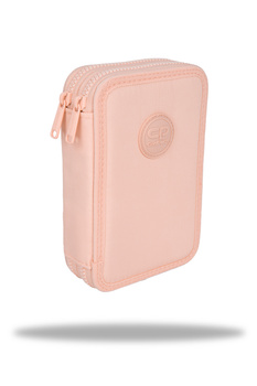 Piórnik 2-komorowy z wyposażeniem Coolpack Jumper 2 pastel powde łososiowy