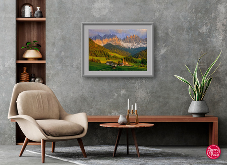 Puzzle 1000 CherryPazzi Santa Maddalena Dolomites