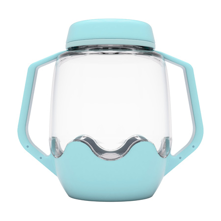 Słoik sensoryczny do napełniania wodą kolor błękitny Frosty Fun