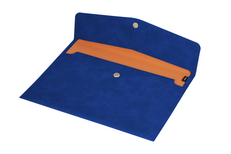 Teczka A4 koperta na napy kobaltowa