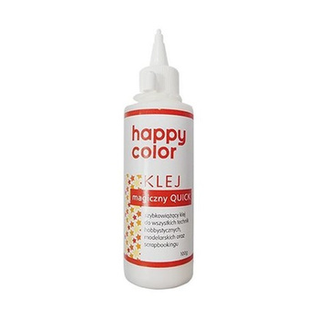 Klej magiczny quick Happy Color butelka 100g