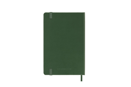 Kalendarz 2025 12M Moleskine P dzienny Myrtle Green 9x14