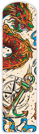 Zakładka tradycyjna Smok