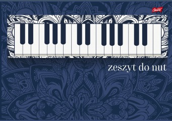 PAKIET Zeszyt do nut A4 16 kartek 20 sztuk