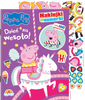 Dzień na wesoło. Świnka Peppa. Naklejki na numerki