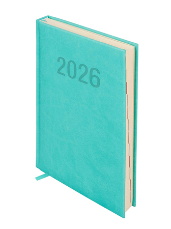 Kalendarz 2026 Colorfix A5 DNS turkusowy