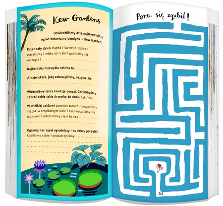 Londyn dla młodych podróżników przewodnik do bazgrania 2024