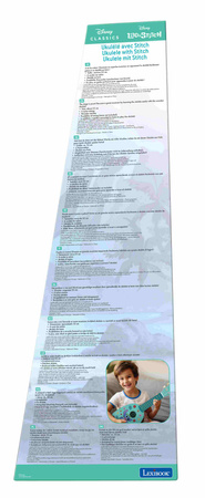 Ukulele drewniane Stitch Lexibook K230D