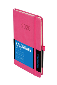 Kalendarz 2026 Memofix B6 TDW różowy