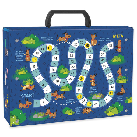 Teczka z rączką gruba Alfabet