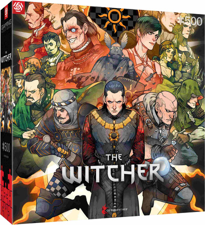 Puzzle 500 Gaming The Witcher Nilfgaard