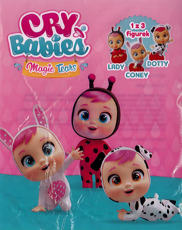 Cry Babies. Zestaw. Dwie książeczki oraz 1 z 3 figurek!