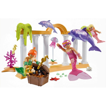 Playmobil Syrenki ze skarbem i delfinem 71861