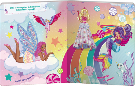 Mattel Barbie Dreamtopia. Magiczna wodna kolorowanka
