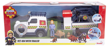 Strażak Sam Ratownictwo weterynaryjne z przyczepą