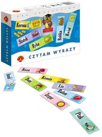 Gra Czytam wyrazy sowa mądra głowa 0479