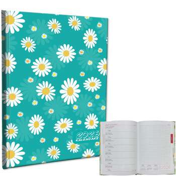 Kalendarz 2026 A5 tygodniowy notatka Stokrotki 2