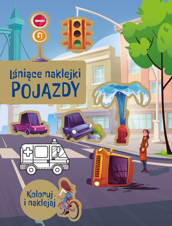 Lśniące naklejki. Pojazdy