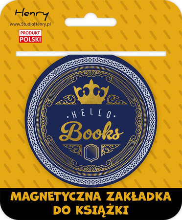 Zakładka magnetyczna kulka Hello Books
