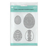 Zestaw wykrojników Jajka ażurowe 4 szt.