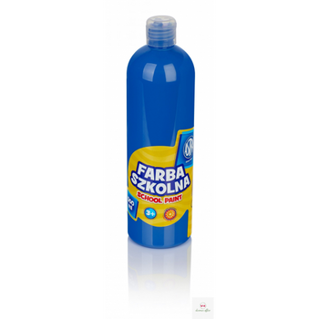 Farba szkolna Astra 500 ml niebieska ciemna
