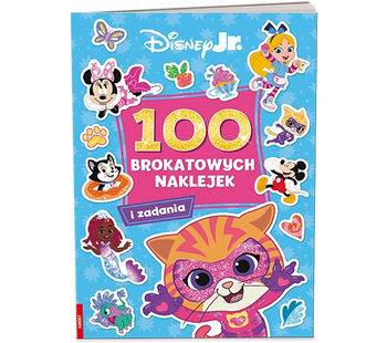 Disney Mix 100 brokatowych naklejek NB-9112