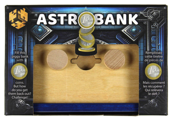 Łamigłówka Escape Box Astro Bank Secret poziom 2,5/4