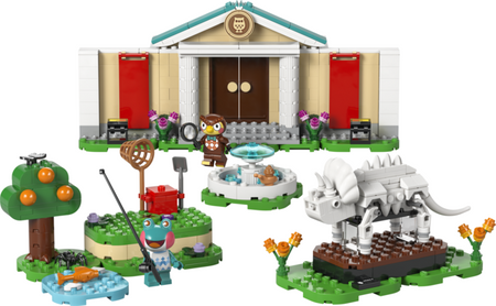 Lego Animal Crossing Blathers i kolekcja muzealna 77056