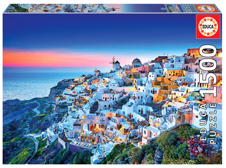 Puzzle 1500 Santorini Grecja 110473
