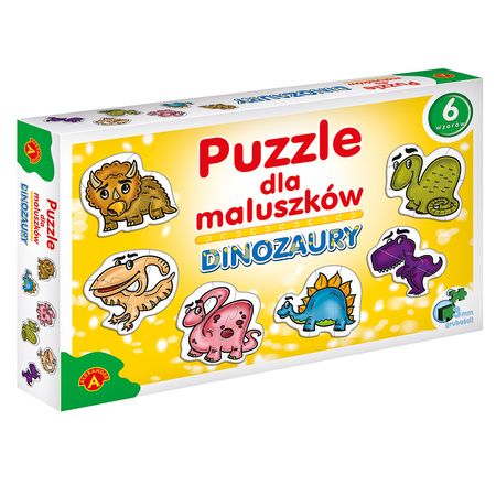 Puzzle dla maluszków dinozaury