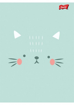 Paczka Zeszyt A5 32k kratka cute facepakiet mix pakiet 15 sztuk