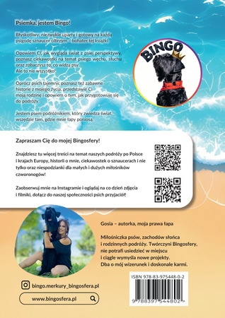 Sznaucer Bingo na tropie psigód