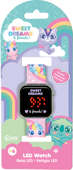 Zegarek LED z kalendarzem Sweet Dreams KL11621