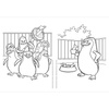 Pingwiny z Madagaskaru. Kolorowanka. Malbuch. Colouring book. The Penguins of Madagascar