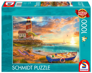 Puzzle 1000 PQ Zachód słońca nad zatoką 112740