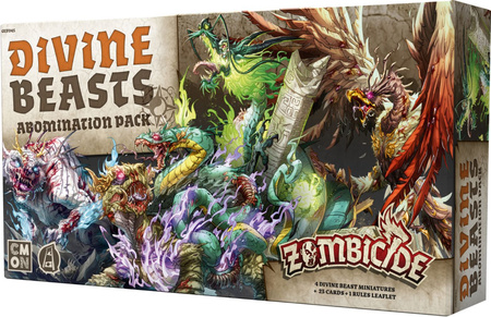 Gra Zombicide Biała Śmierć Mistyczne Bestie dodatek