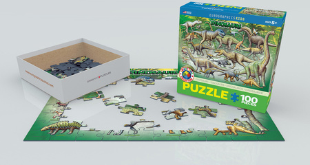 Puzzle 100 Smartkids Dinosaurs 6100-0098
