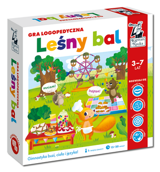 Gra Leśny bal logopedyczna Kapitan Nauka
