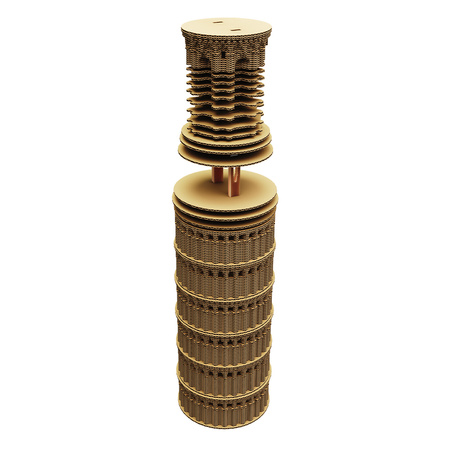 Cartonic 3D Puzzle LEANING TOWER OF PISA