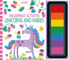 Unicorns and Fairies. Fingerprint activities wer. angielska