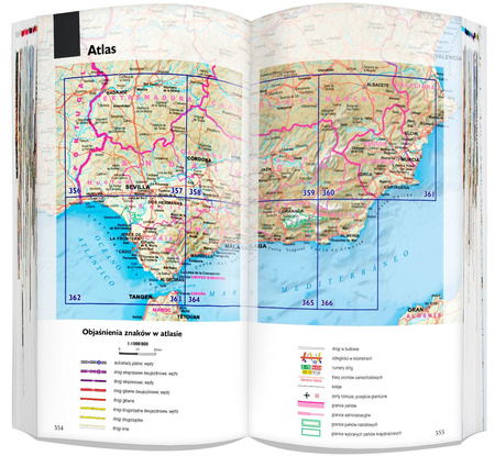 Andaluzja Przewodnik z atlasem 2025