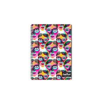 Kołozeszyt A4 100k kratka Coolpack cinco