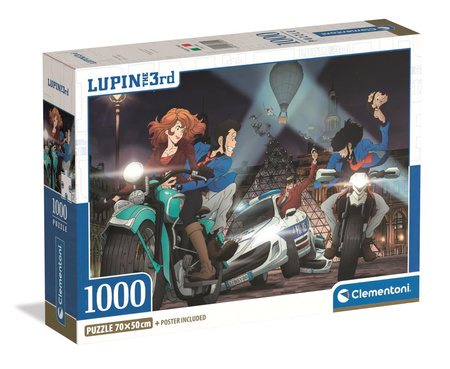 Puzzle 1000 Compact Lupin III 37055