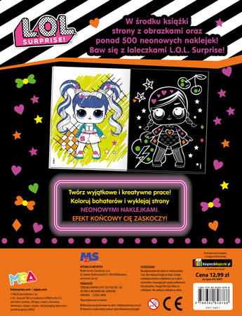 Wyraź siebie!. L. O. L. Surprise! Neon. Moc koloru
