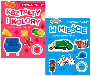 Pakiet Poznaj świat. Kształty i kolory / W mieście