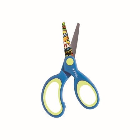 Nożyczki 13cm zaokrąglone dla leworęcznych 1szt.mix