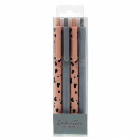 DŁUGOPIS AUT 4SZT DOG B&W STK WB 12/288