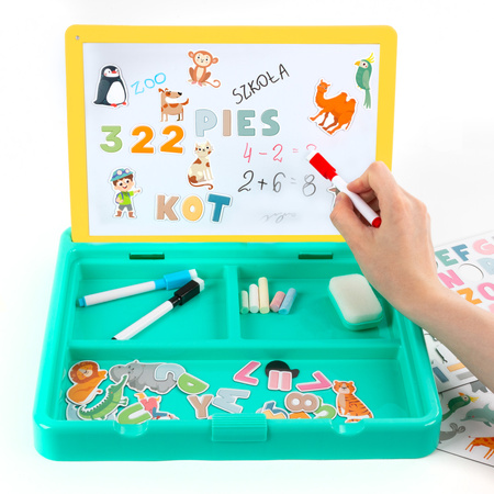 Przenośny zestaw tablic 5w1 ZOO Kidea