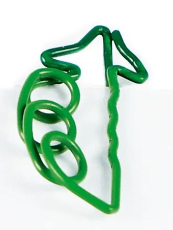 Spinacze do papieru Groszek zielony T4 GRAND 20 szt.